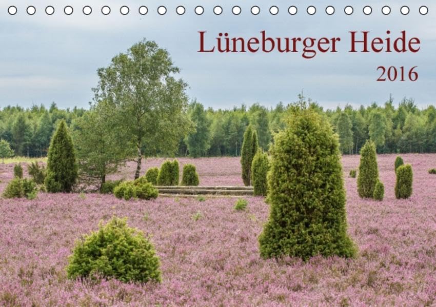 Lüneburger Heide (Tischkalender 2016 DIN A5 quer): 12 wunderschöne Bilder aus einer alten Kulturlandschaft (Monatskalender, 14 Seiten ) (CALVENDO Natur) Leisure, Home & Garden