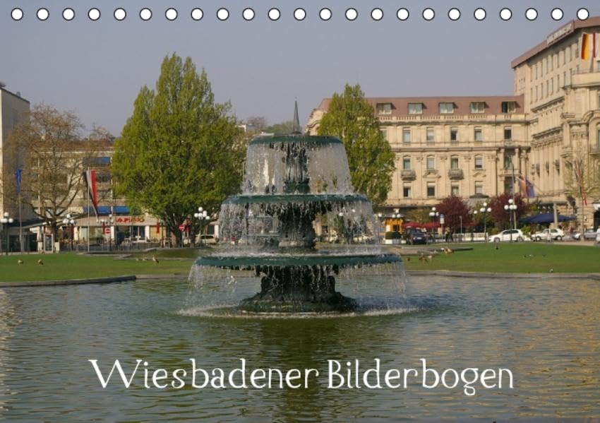 Wiesbadener Bilderbogen (Tischkalender 2016 DIN A5 quer): Hommage an eine Heimatstadt (Monatskalender, 14 Seiten ) (CALVENDO Orte) Leisure, Home & Garden
