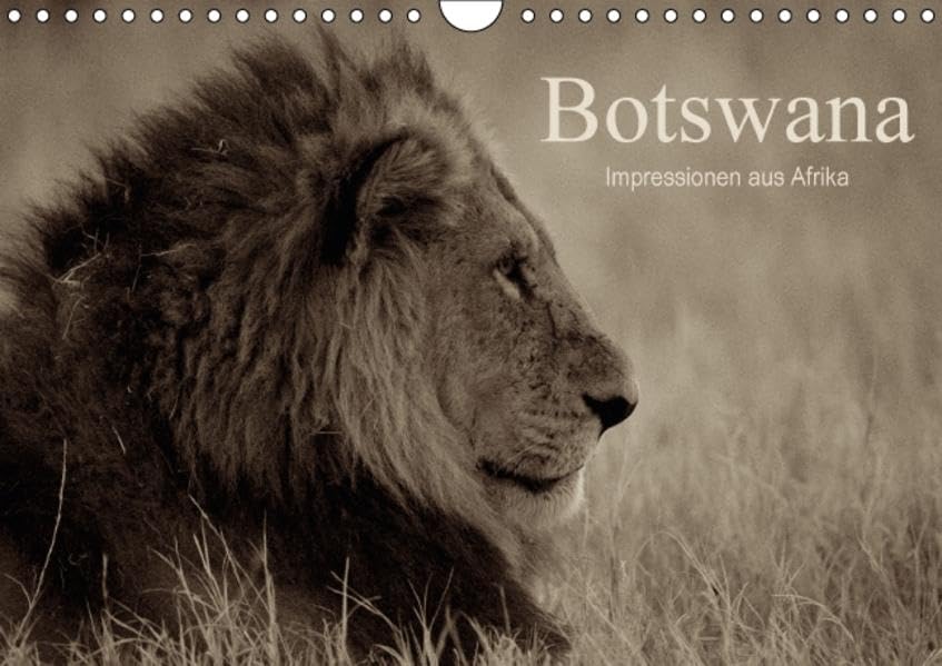 Botswana – Impressionen aus Afrika (Wandkalender 2016 DIN A4 quer): Herrliche sepia-getonte Schwarzweiß-Fotos aus der Welt am Sambesi und im ... (Monatskalender, 14 Seiten ) (CALVENDO Natur) Photography