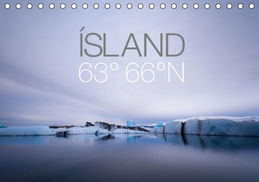 ÍSLAND 63° 66° N (Tischkalender 2016 DIN A5 quer): Jeden Monat ein Stück Island - von Snæfellsnes über Landmannalaugar bis zur Gletscherlagune Jökulsárlón (Monatskalender, 14 Seiten ) (CALVENDO Natur) Photography