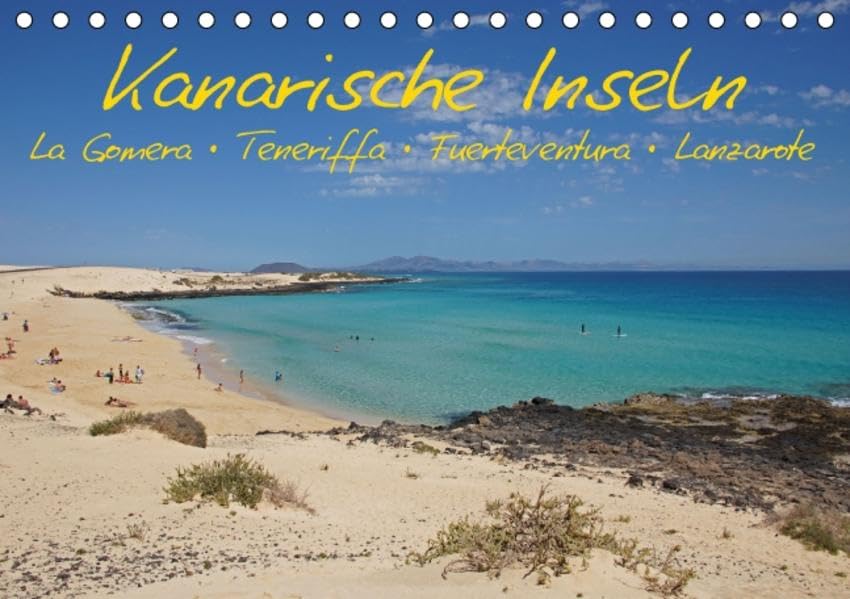Kanarische Inseln - La Gomera, Teneriffa, Fuerteventura, Lanzarote (Tischkalender 2016 DIN A5 quer): Bilder der vier Kanaren Inseln (Monatskalender, 14 Seiten) (CALVENDO Orte) Leisure, Home & Garden