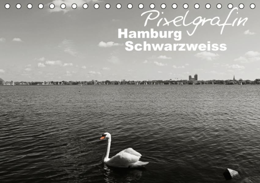 Hamburg Schwarzweiss (Tischkalender 2016 DIN A5 quer): Hamburger Lebensgefühl, die Hansestadt in ihrer Magie (Monatskalender, 14 Seiten ) (CALVENDO Orte) Calendars