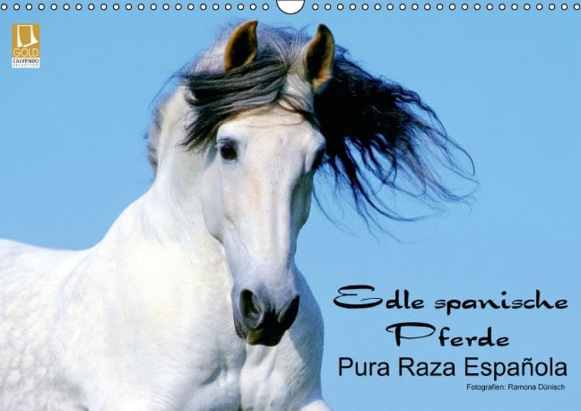 Edle spanische Pferde - Pura Raza Espanola (Wandkalender 2016 DIN A3 quer): Die wunderbaren Pferde Spaniens in herrlichen Bildern (Monatskalender, 14 Seiten ) (CALVENDO Tiere) Calendars