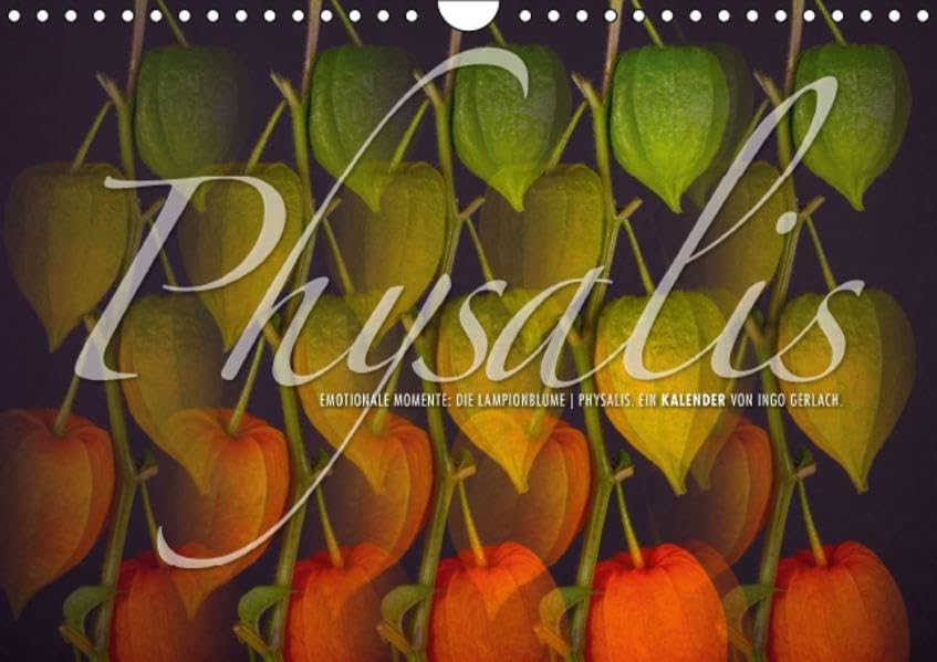 Emotionale Momente: Physalis. / CH-Version (Wandkalender 2016 DIN A4 quer): Die Physalis ist eine Pretiose oder Juwel der Natur. Ingo Gerlach, der ... (Monatskalender, 14 Seiten ) (CALVENDO Kunst) Calendars