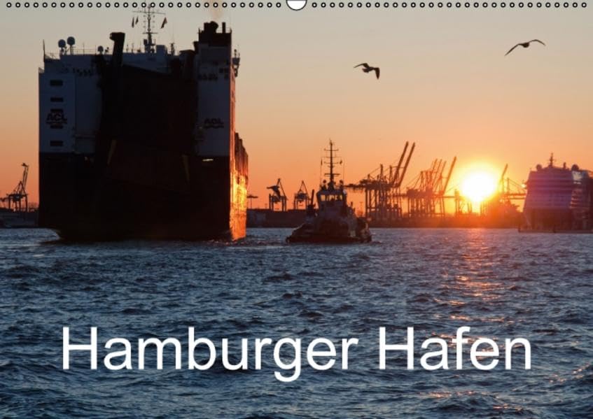 Hamburger Hafen (Wandkalender 2016 DIN A2 quer): 12 Fotos von Hamburgs Herzen - Dem Hafen (Monatskalender, 14 Seiten ) (CALVENDO Orte) Leisure, Home & Garden