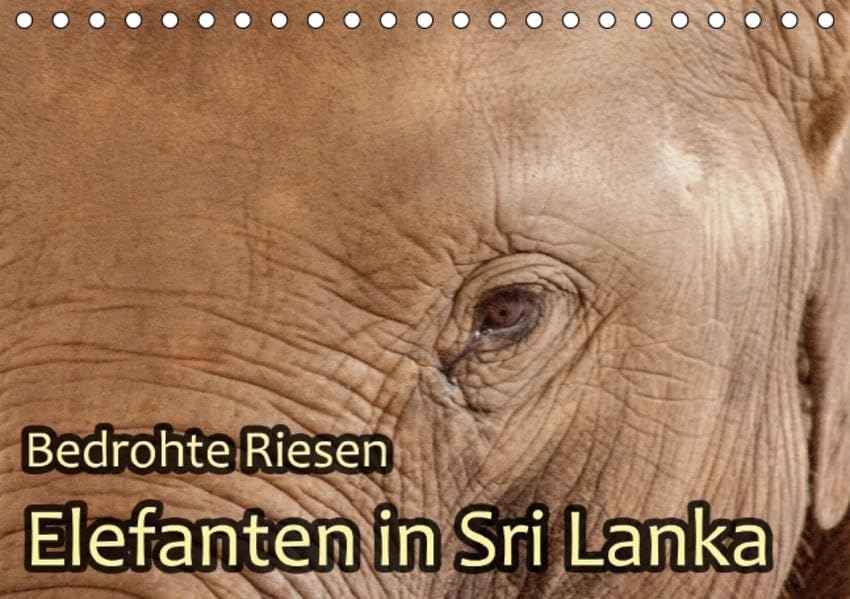 Bedrohte Riesen - Elefanten in Sri Lanka (Tischkalender 2016 DIN A5 quer): Bilder einer sehr bedrohten und sehr beeindruckenden Tierart. (Monatskalender, 14 Seiten ) (CALVENDO Tiere) Leisure, Home & Garden