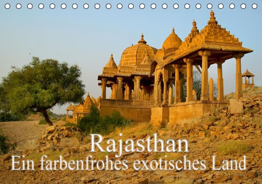 Rajasthan - Ein farbenfrohes exotisches Land (Tischkalender 2016 DIN A5 quer): Ein Land voller Paläste, Tempel und Farben (Monatskalender, 14 Seiten ) (CALVENDO Natur) Calendars