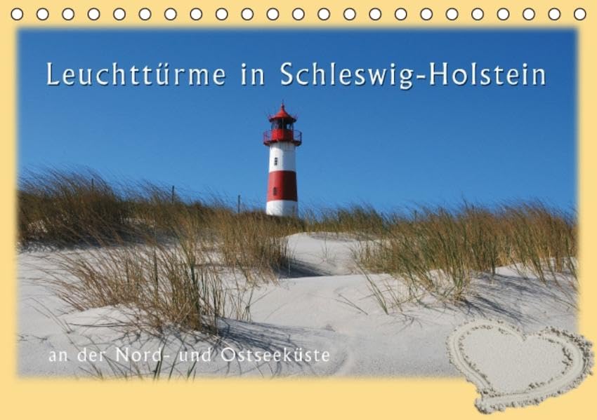 Leuchttürme Schleswig-Holsteins (Tischkalender 2016 DIN A5 quer): Eine Auswahl der Schleswig-Holsteinischen Leuchttürme in einem Bildebogen durch das Jahr (Monatskalender, 14 Seiten ) (CALVENDO Natur) Leisure, Home & Garden