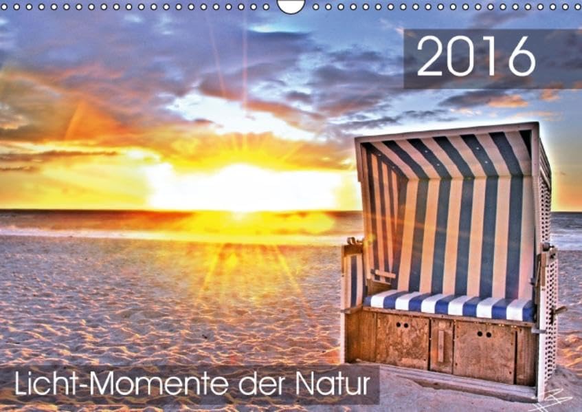 Licht-Momente der Natur (Wandkalender 2016 DIN A3 quer): 12 farbige Landschafts- und Naturbilder (Geburtstagskalender, 14 Seiten ) book