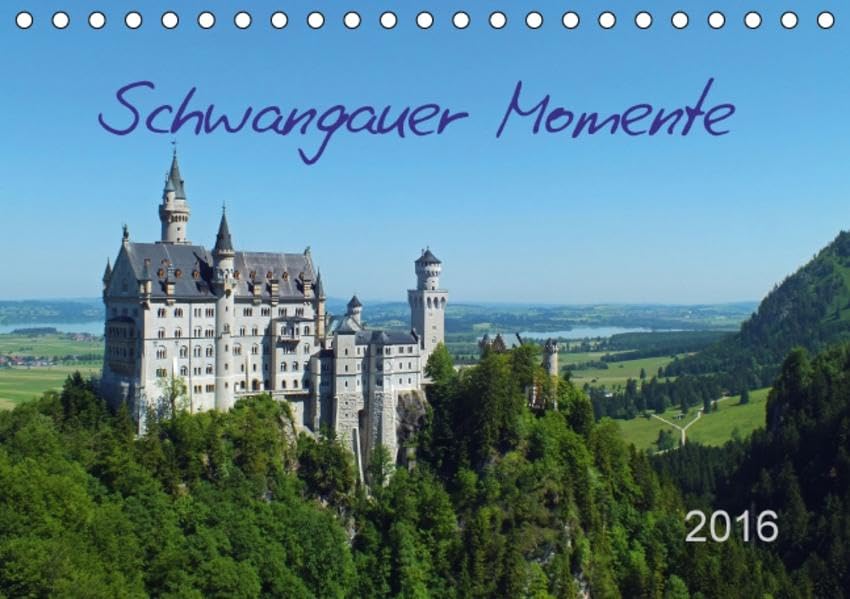 Schwangauer Momente (Tischkalender 2016 DIN A5 quer): Das Schwangau im Ostallgäu, hier hat man Schlösser, Seen, Wälder, Hochgebirge, Almen. Und hier ... 14 Seiten ) (CALVENDO Natur) Leisure, Home & Garden