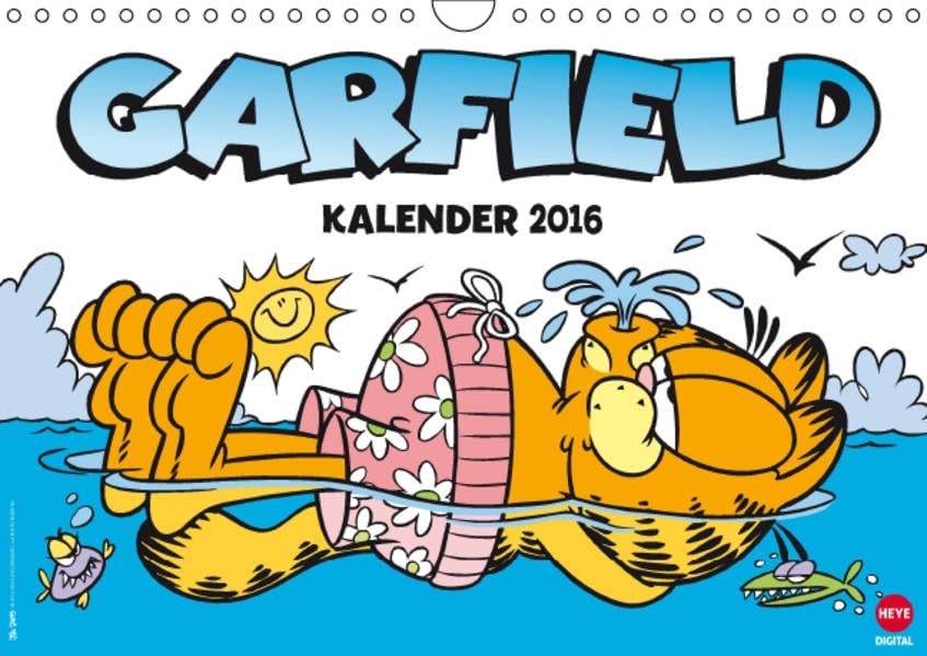Garfield Posterkalender (Wandkalender 2016 DIN A4 quer): Freche Sprüche in neuem Format (Monatskalender, 14 Seiten) book
