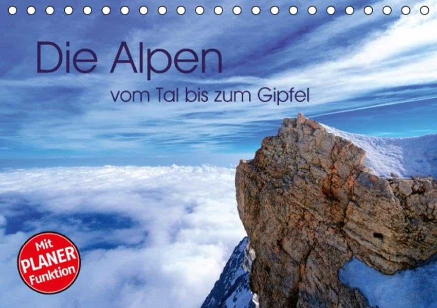 Die Alpen – vom Tal bis zum Gipfel (Tischkalender 2016 DIN A5 quer): Kontrastreich präsentieren sich die Alpen dem Naturfreund. (Geburtstagskalender, 14 Seiten ) (CALVENDO Natur) Leisure, Home & Garden