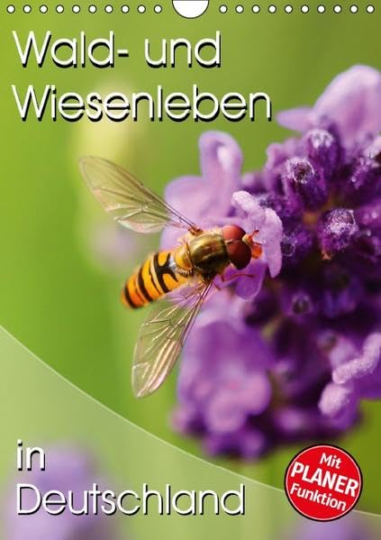Wald- und Wiesenleben in Deutschland (Wandkalender 2016 DIN A4 hoch): Impressionen vom Wegesrand (Planer, 14 Seiten ) (CALVENDO Natur) Leisure, Home & Garden
