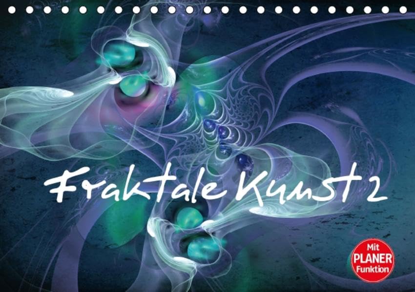 Fraktale Kunst 2 (Tischkalender 2013 DIN A5 quer): Abstraktes Design (Geburtstagskalender, 14 Seiten) (CALVENDO Kunst) Leisure, Home & Garden