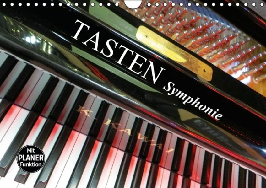 TASTEN Symphonie (Wandkalender 2016 DIN A4 quer): Tasteninstrumente aus ungewohnten Perspektiven fotografiert. (Geburtstagskalender, 14 Seiten ) (CALVENDO Kunst) Leisure, Home & Garden