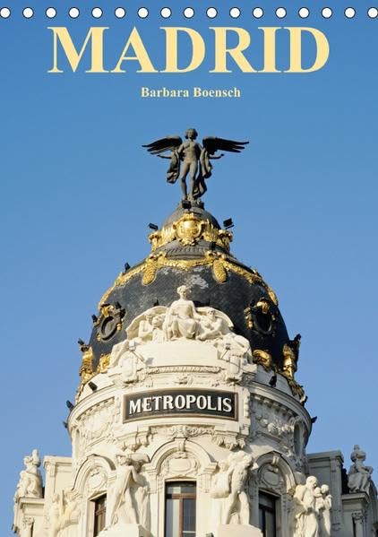 Madrid (Tischkalender 2017 DIN A5 hoch): Spaniens königliche Hauptstadt (Monatskalender, 14 Seiten ) (CALVENDO Orte) Leisure, Home & Garden