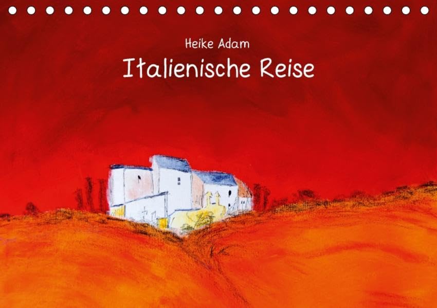 Heike Adam - Italienische Reise (Tischkalender 2017 DIN A5 quer): Kunstkalender mit eindrucksvollen, gemalten Impressionen italienischer Landschaften. (Monatskalender, 14 Seiten ) (CALVENDO Kunst) Leisure, Home & Garden