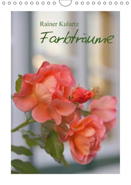 Farbträume (Wandkalender 2017 DIN A4 hoch): Kalender mit farbenfreudigen Aufnahmen von Blüten und Pflanzendetails. (Monatskalender, 14 Seiten ) (CALVENDO Natur) Leisure, Home & Garden
