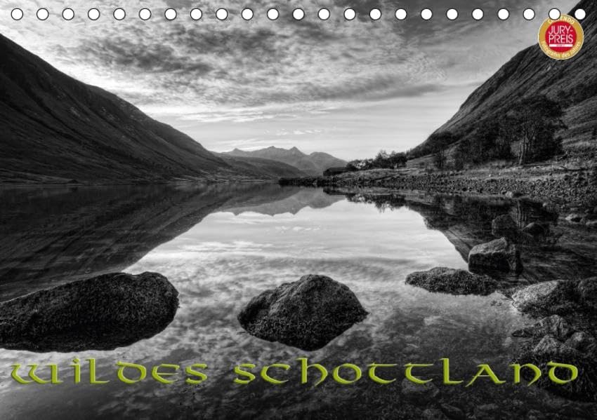 Wildes Schottland (Tischkalender 2017 DIN A5 quer): Schottland - wildes rauhes Land - Ein Zauber in Monochrom (Monatskalender, 14 Seiten ) (CALVENDO Natur) Photography