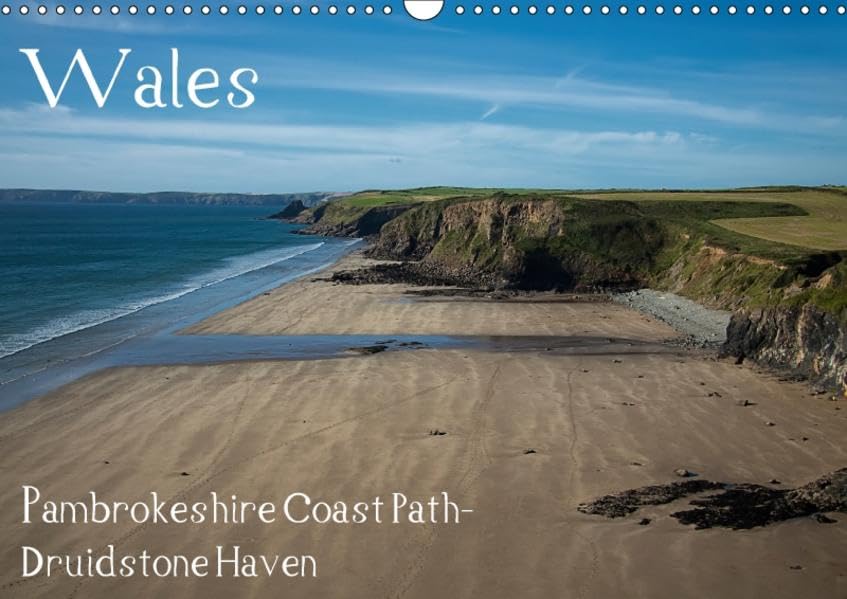 Wales- Pambrokeshire Coast Path- Druidstone Haven (Wandkalender 2017 DIN A3 quer): Einer der schönsten Küstenwanderwege (Monatskalender, 14 Seiten ) (CALVENDO Orte) Leisure, Home & Garden