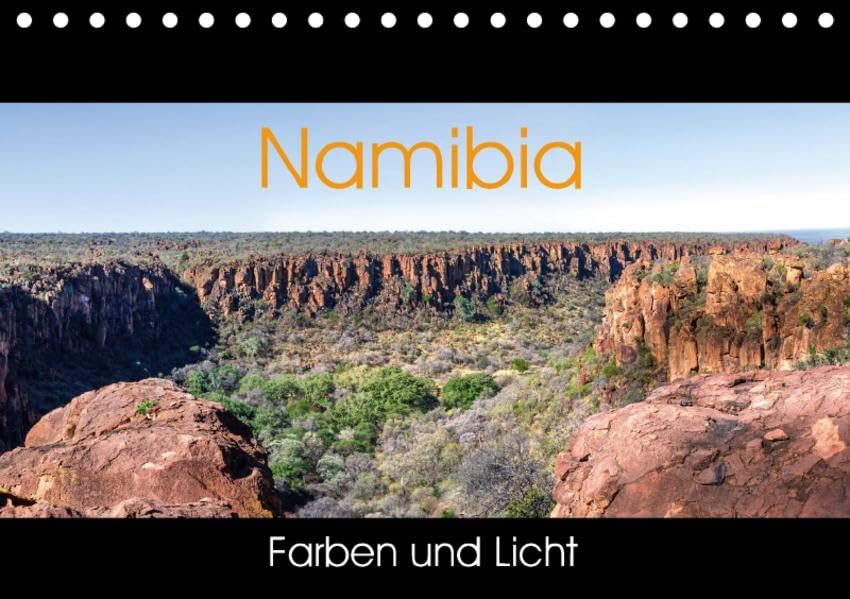 Namibia – Farben und Licht (Tischkalender 2017 DIN A5 quer): Die ganze Farbenpracht Namibias (Monatskalender, 14 Seiten ) (CALVENDO Natur) Leisure, Home & Garden