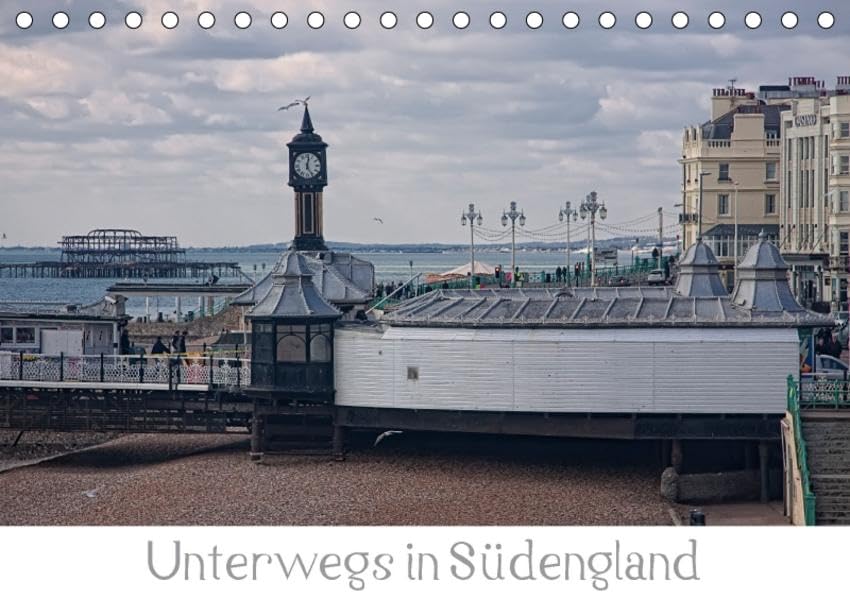 Unterwegs in Südengland (Tischkalender 2017 DIN A5 quer): Streifzug durch den Süden Englands (Monatskalender, 14 Seiten ) (CALVENDO Orte) Film, Art & Culture