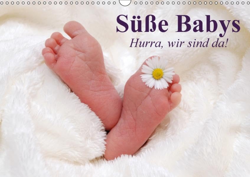Süße Babys. Hurra, wir sind da! (Wandkalender 2017 DIN A3 quer): Wunderschöne Babys die einfach jedes Herz berühren (Monatskalender, 14 Seiten ) (CALVENDO Menschen) Living & Furnishing
