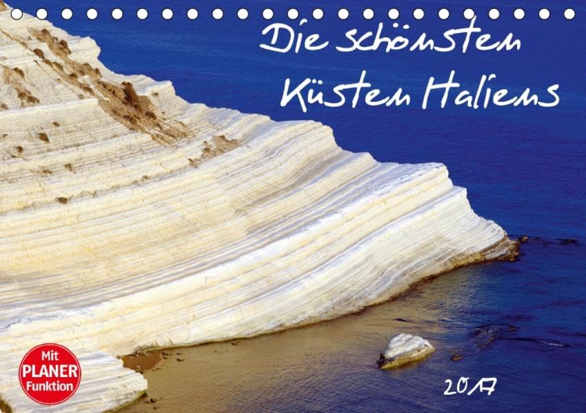 Die schönsten Küsten Italiens (Tischkalender 2017 DIN A5 quer): Küsten von Apulien bis Sizilien bringen mit diesen faszinierenden Fotografien Ruhe und ... 14 Seiten ) (CALVENDO Natur) Leisure, Home & Garden
