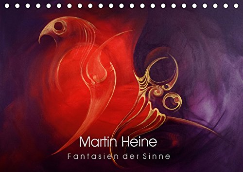 Martin Heine - Fantasien der Sinne (Tischkalender 2017 DIN A5 quer): Martin Heine - Living Artspace - Kunstkalender Acryl und Öl Wandgemälde (Monatskalender, 14 Seiten ) (CALVENDO Kunst) Leisure, Home & Garden