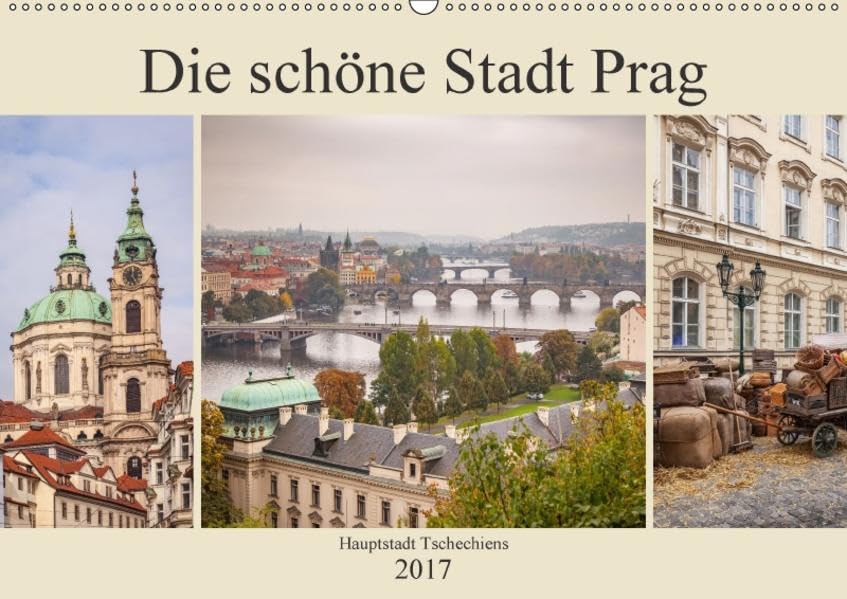 Die schöne Stadt Prag (Wandkalender 2017 DIN A2 quer): Hauptstadt Tschechiens an der Moldau (Monatskalender, 14 Seiten ) (CALVENDO Orte) Photography