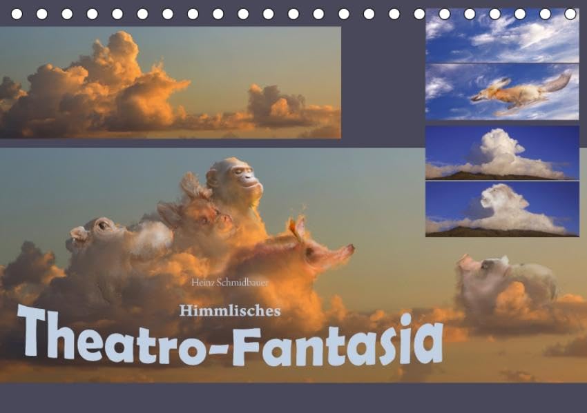 Himmlisches Theatro-Fantasia (Tischkalender 2017 DIN A5 quer): Bizarre Wolkenbilder beflügeln unsere Fantasien (Monatskalender, 14 Seiten ) (CALVENDO Natur) Contemporary literature Books