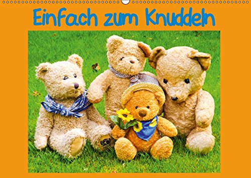 Einfach zum Knuddeln (Wandkalender 2018 DIN A2 quer): Teddybären (Monatskalender, 14 Seiten ) (CALVENDO Spass) Calendars