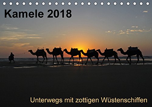 Kamele 2018 - Unterwegs mit zottigen WüstenschiffenCH-Version (Tischkalender 2018 DIN A5 quer): Dieser Kalender nimmt sie mit auf ein Kameltrekking an ... Weber, Melanie Leisure, Home & Garden