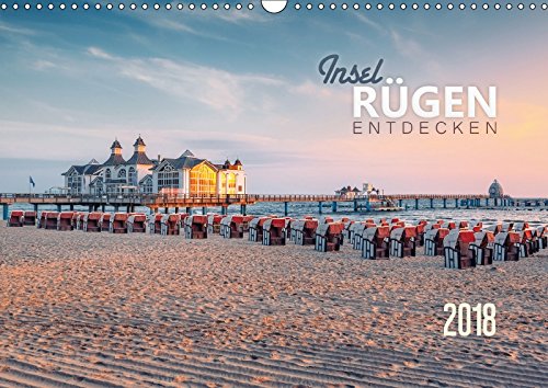 Rügen entdecken (Wandkalender 2018 DIN A3 quer): Traumhafte Küstenlandschaften (Monatskalender, 14 Seiten ) (CALVENDO Natur) Wiemer, Dirk Leisure, Home & Garden