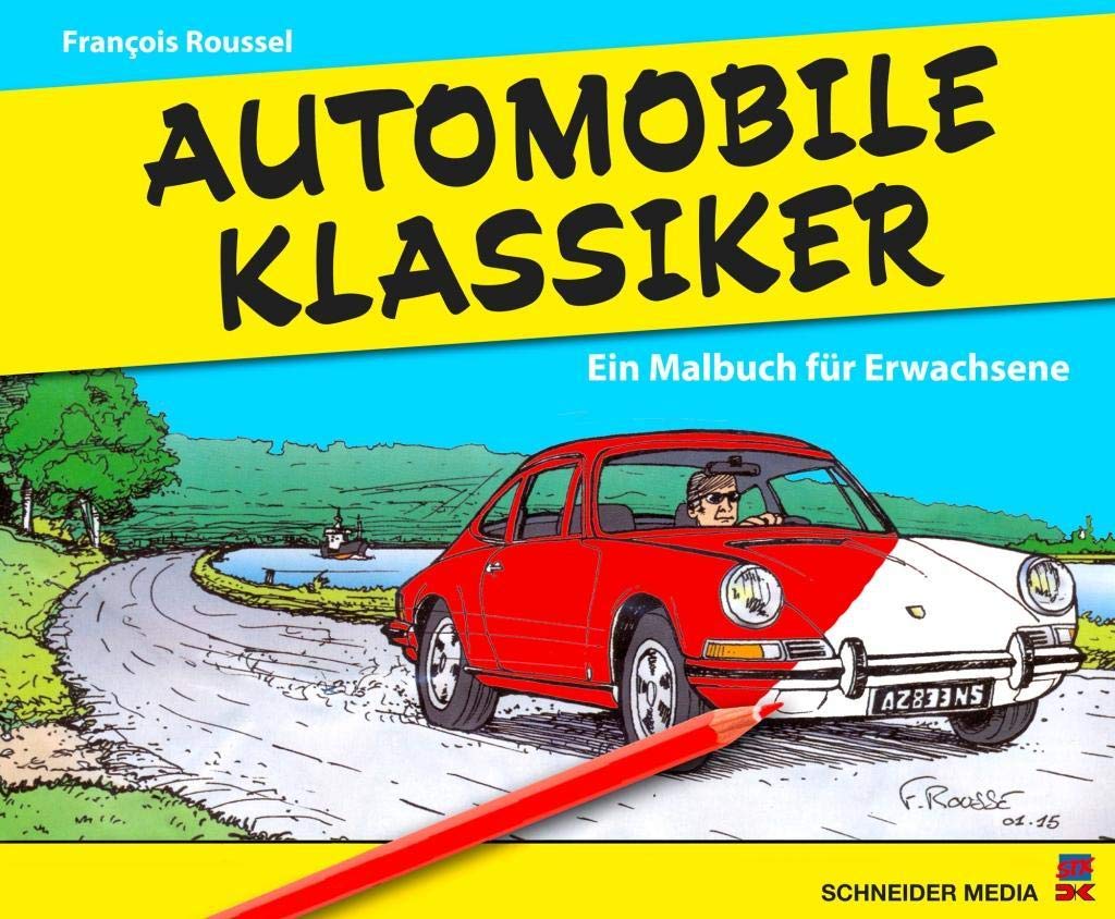 Automobile Klassiker: Ein Ausmalbuch für Erwachsene Leisure, Home & Garden