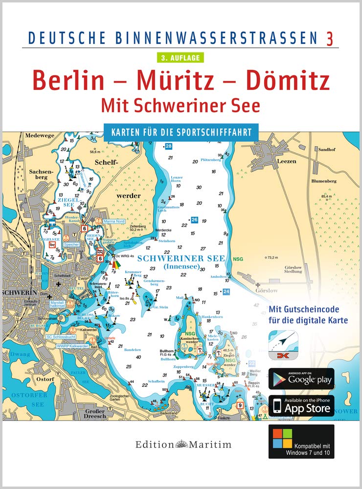 Deutsche Binnenwasserstraßen 03 Berlin - Müritz - Dömitz / Mit Schweriner See book