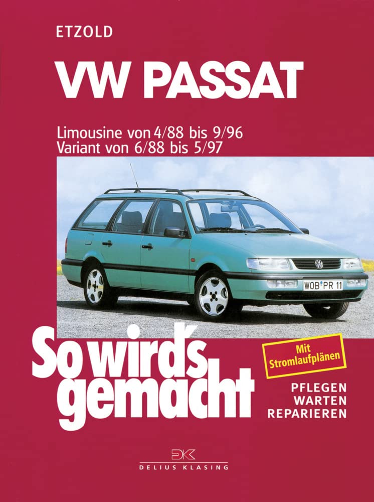 VW Passat - Limousine 4/88-9/96, Variant 6/88-5/97 Leisure, Home & Garden