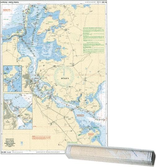 Einzelkarte Kubitzer Bodden - Strelasund / Strelasund Süd (Ausgabe 2025) Maps & Plans
