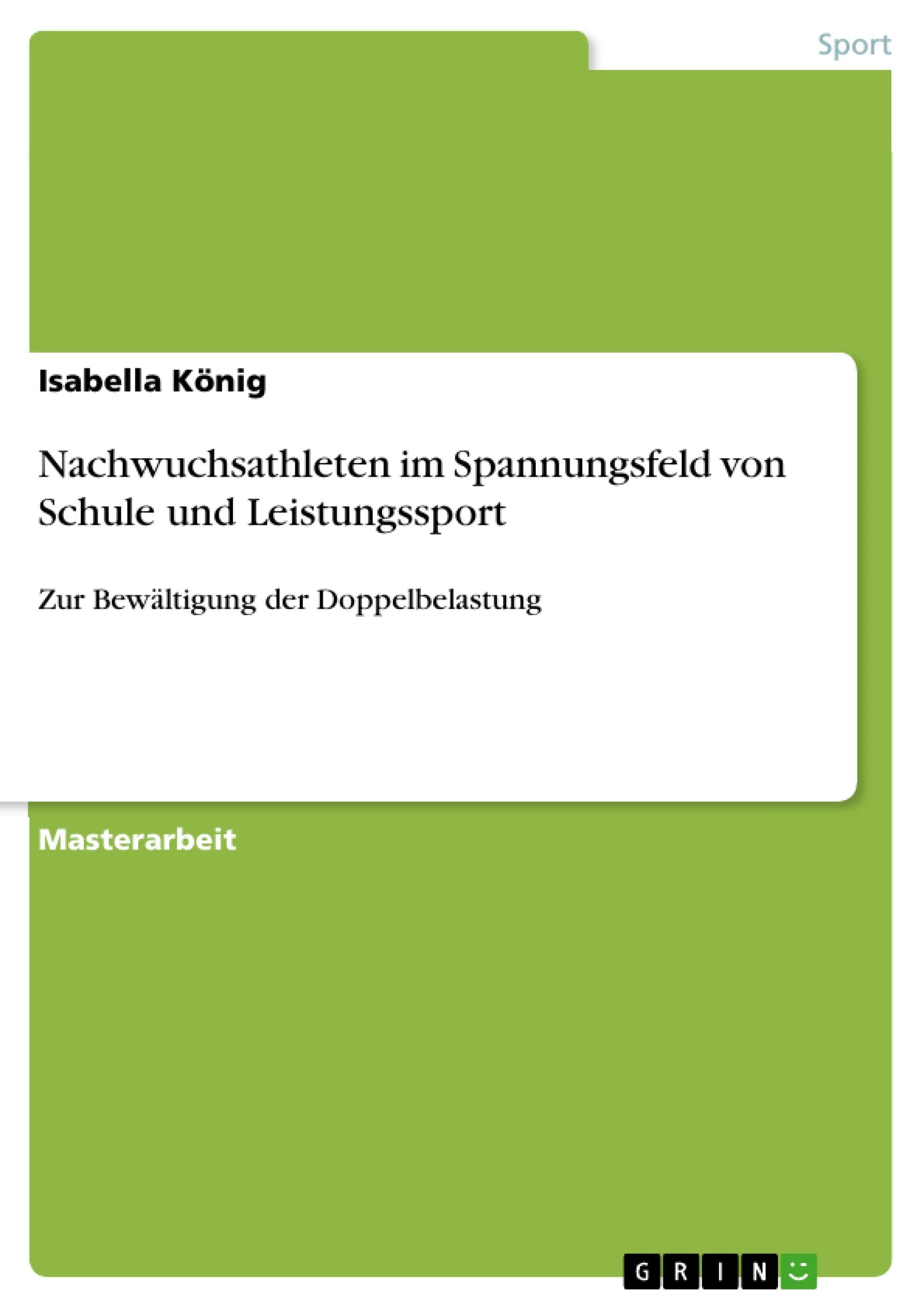 Nachwuchsathleten im Spannungsfeld von Schule und Leistungssport Parents & Children