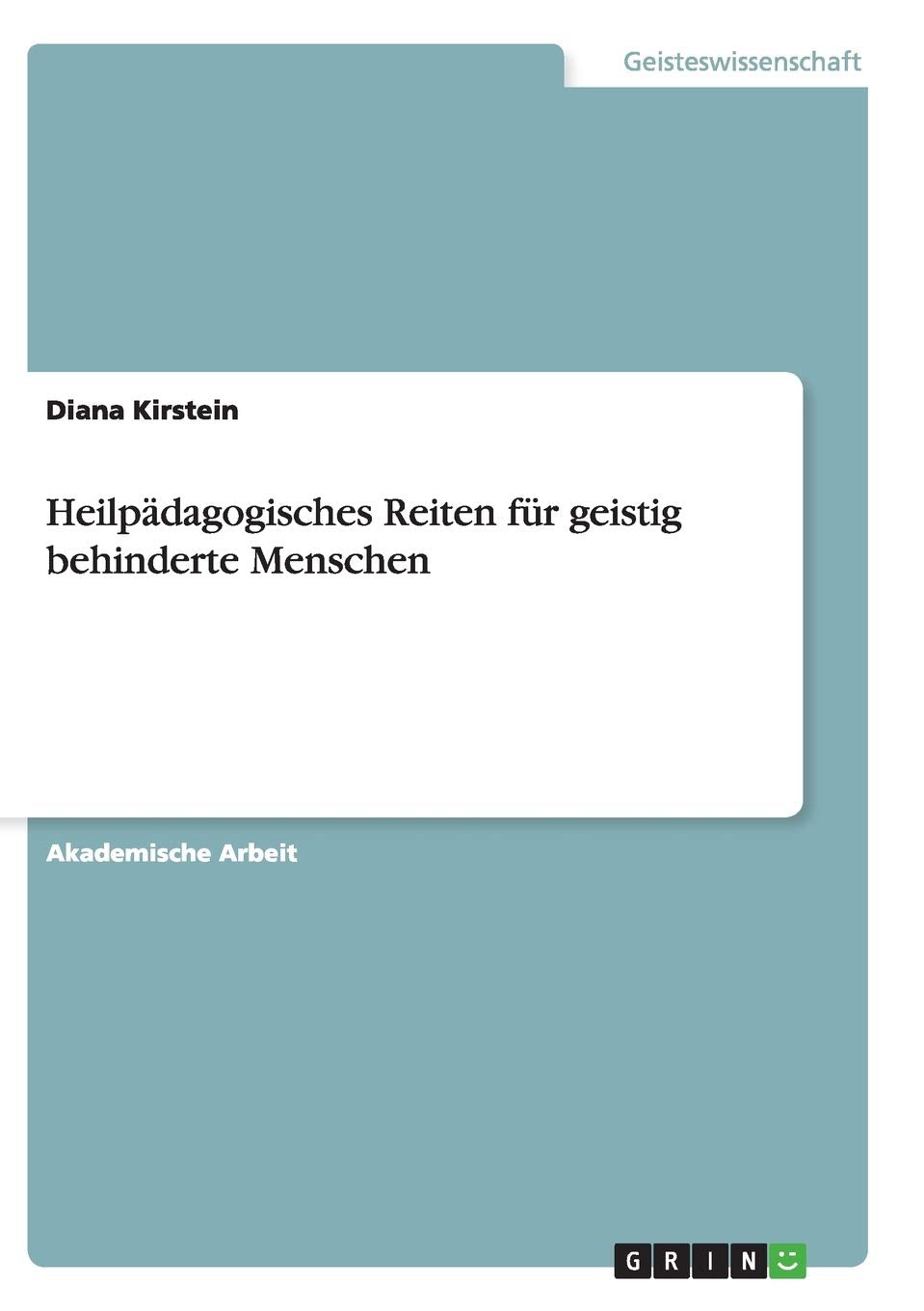 Heilpädagogisches Reiten für geistig behinderte Menschen Education & Training
