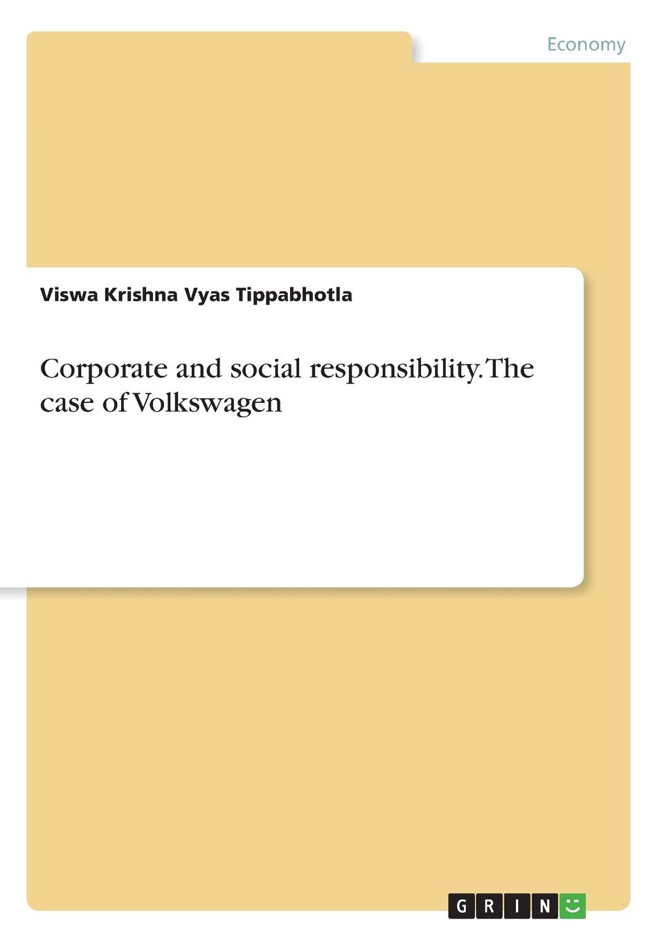 Corporate and social responsibility. The case of Volkswagen Law