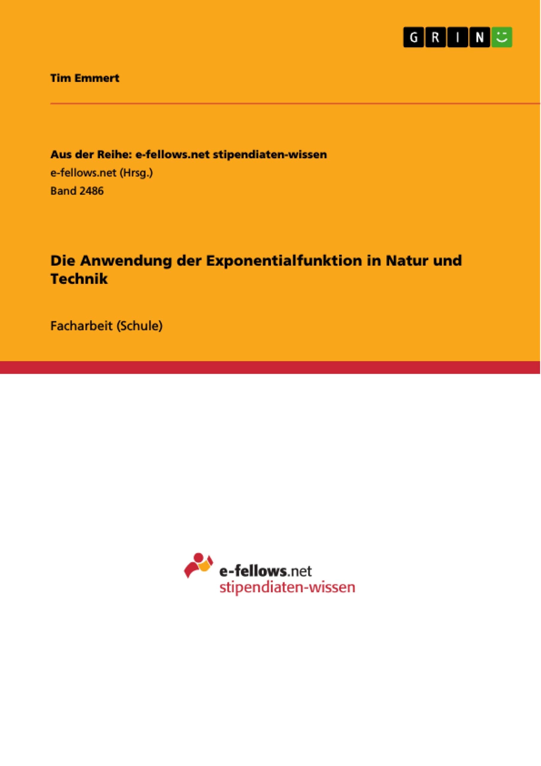 Die Anwendung der Exponentialfunktion in Natur und Technik book