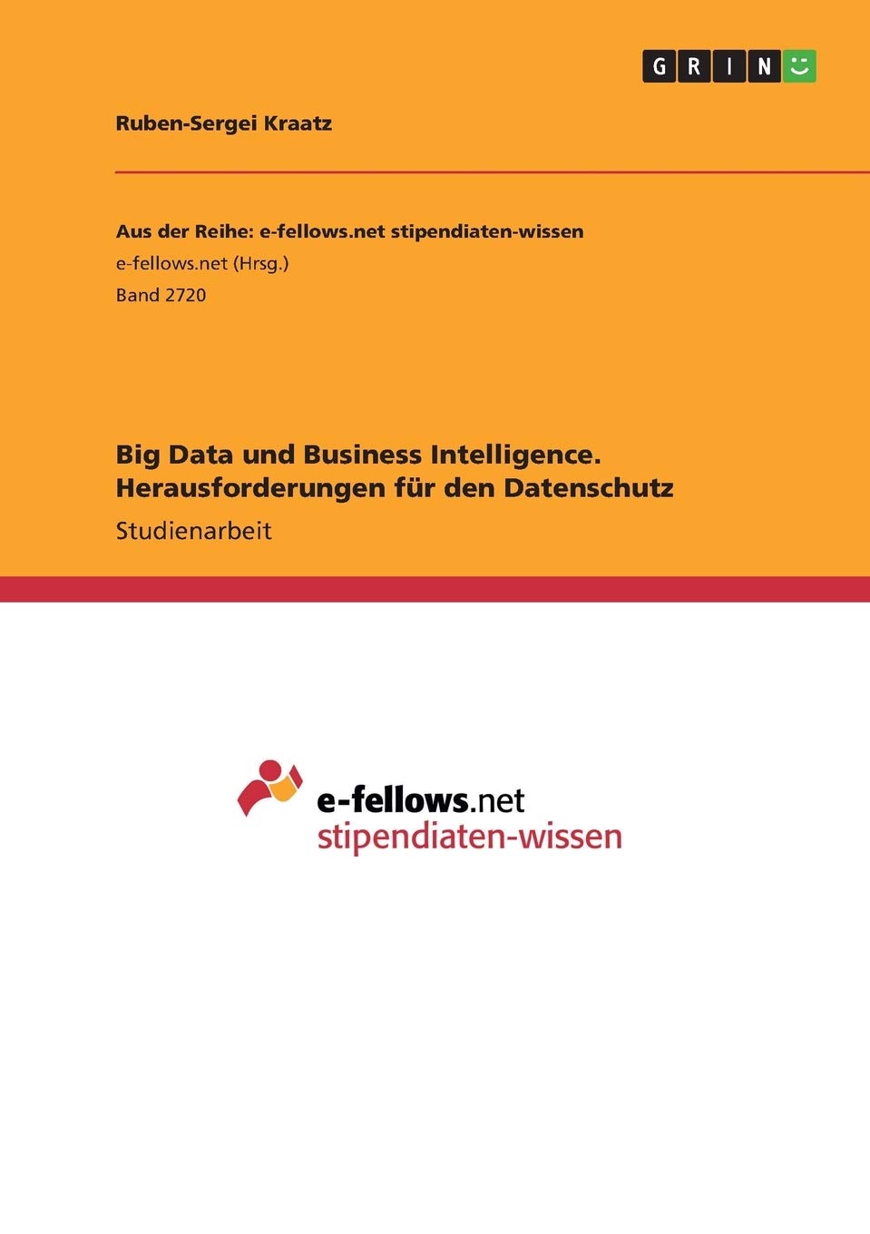 Big Data und Business Intelligence. Herausforderungen für den Datenschutz Law