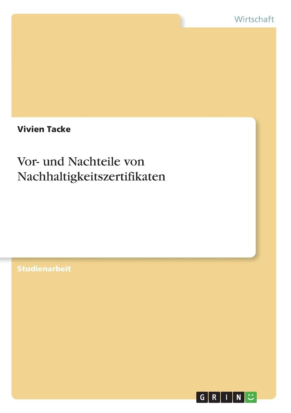 Vor- und Nachteile von Nachhaltigkeitszertifikaten Law