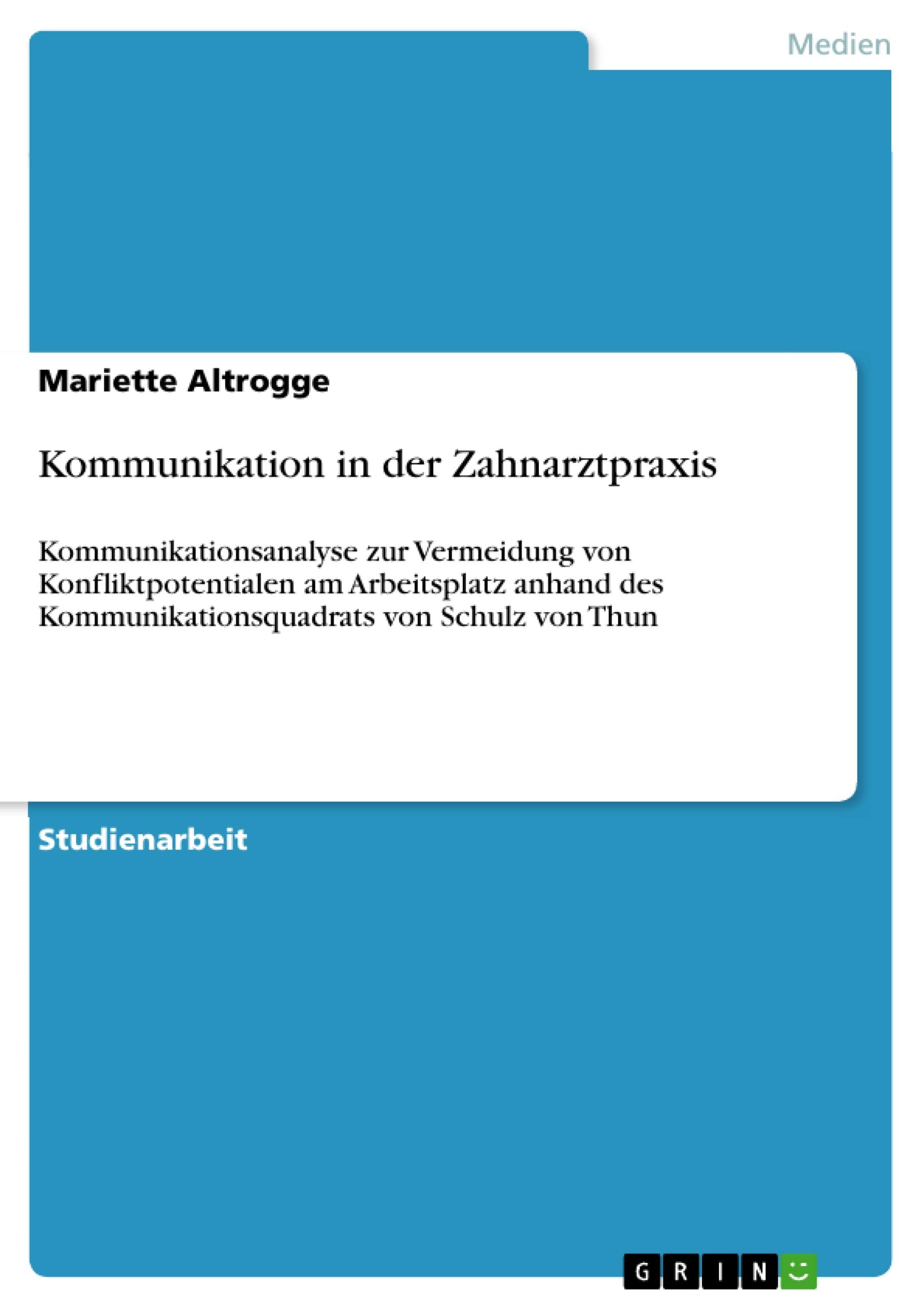 Kommunikation in der Zahnarztpraxis Law