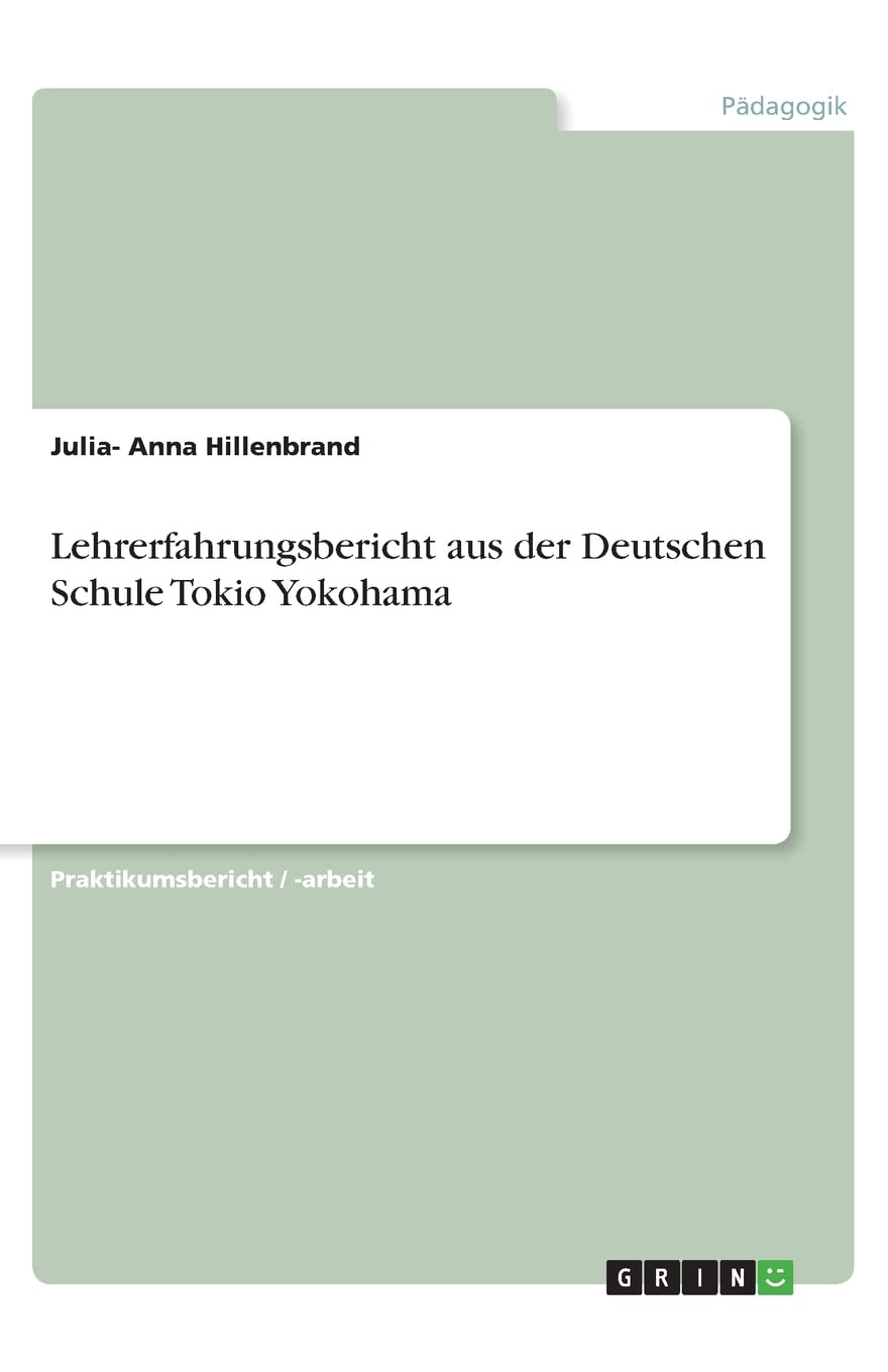 Lehrerfahrungsbericht aus der Deutschen Schule Tokio Yokohama Learning & Reference