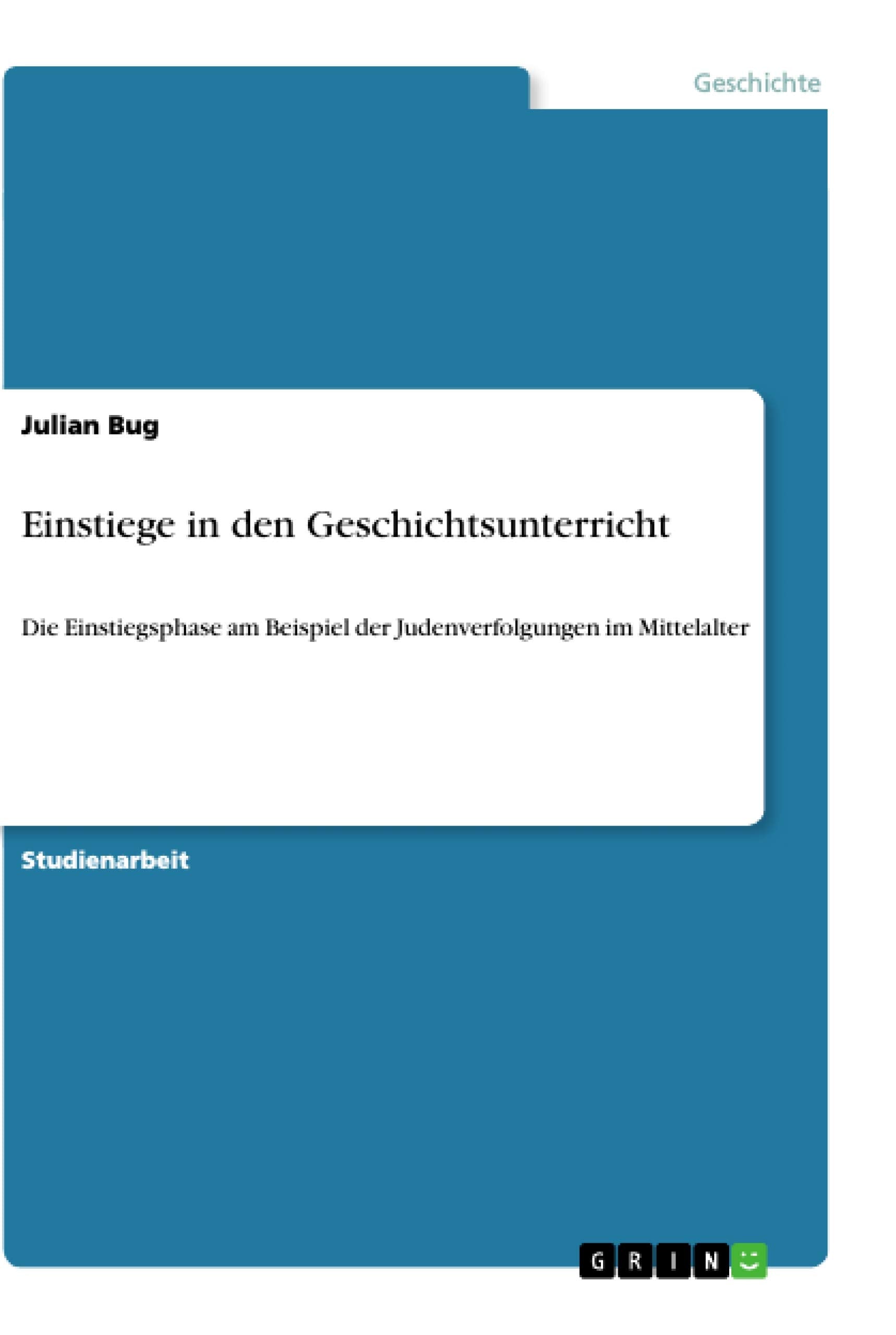 Product Image: Einstiege in den Geschichtsunterricht