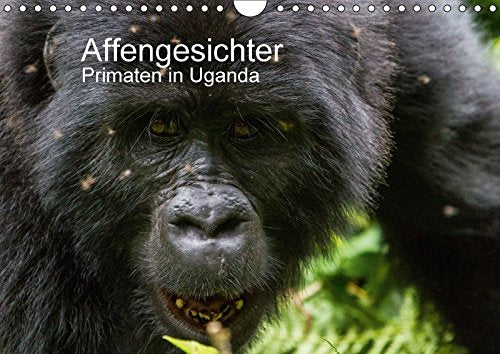 Affengesichter - Primaten in Uganda (Wandkalender 2018 DIN A4 quer): Markante Gesichter und Mimiken Ugandas Primaten (Monatskalender, 14 Seiten ) ... Helmut Gulbins, Dr. Leisure, Home & Garden