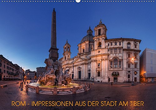 Rom - Impressionen aus der Stadt am Tiber (Wandkalender 2018 DIN A2 quer): Fotografische Impressionen aus der ewigen Stadt am Tiber (Monatskalender, ... 2017] Claude Castor I 030mm-photography, Jean Film, Art & Culture