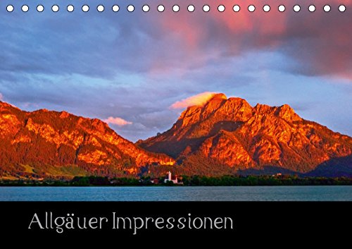 Allgäuer Impressionen (Tischkalender 2018 DIN A5 quer): Das Allgäu zu jeder Jahreszeit in 13 wunderbaren Bildern. (Monatskalender, 14 Seiten ) (CALVENDO Natur) Wolff, Gerd Photography